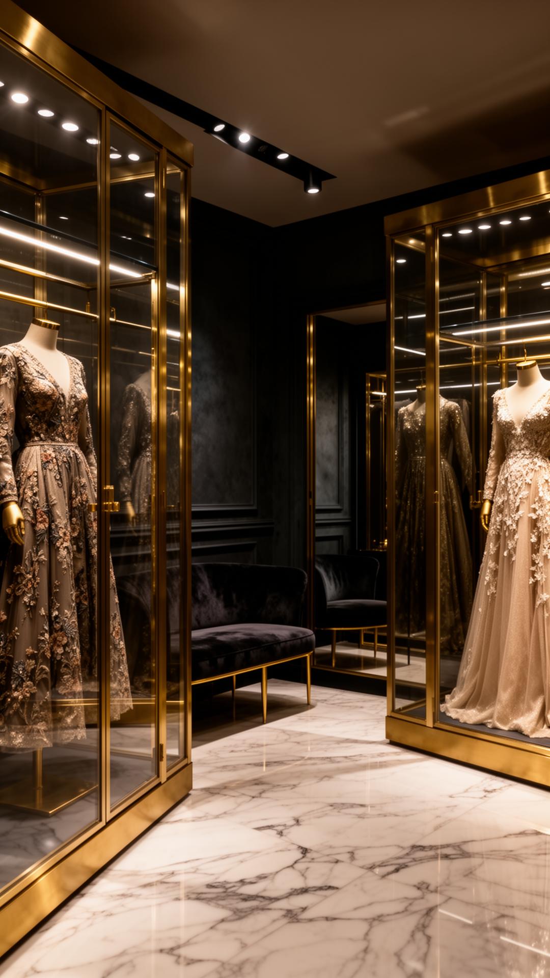 Luxury Fashion Showroom Interior — DLF Emporio
